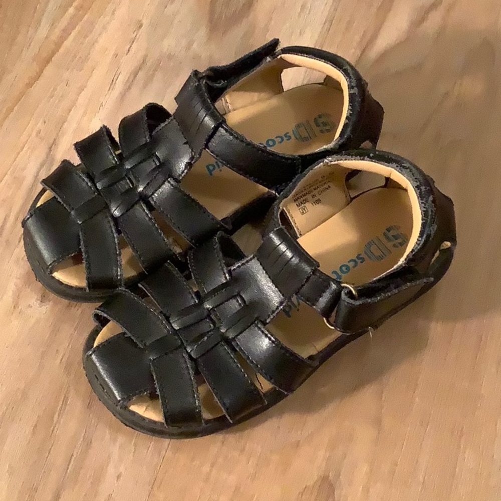 Scott David leather fisherman sandals
